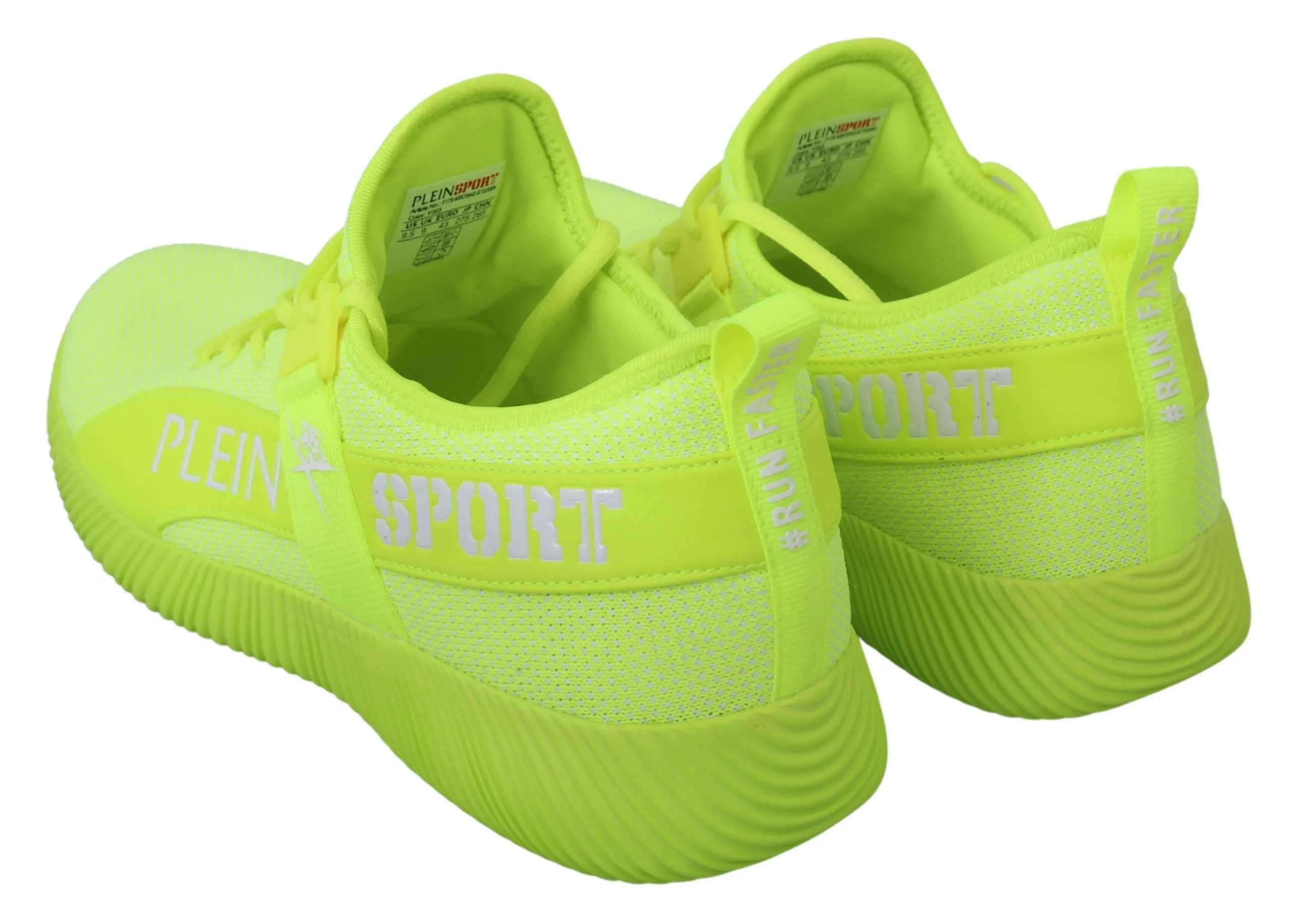 Philipp Plein Stylish Light Green Casual Sneakers