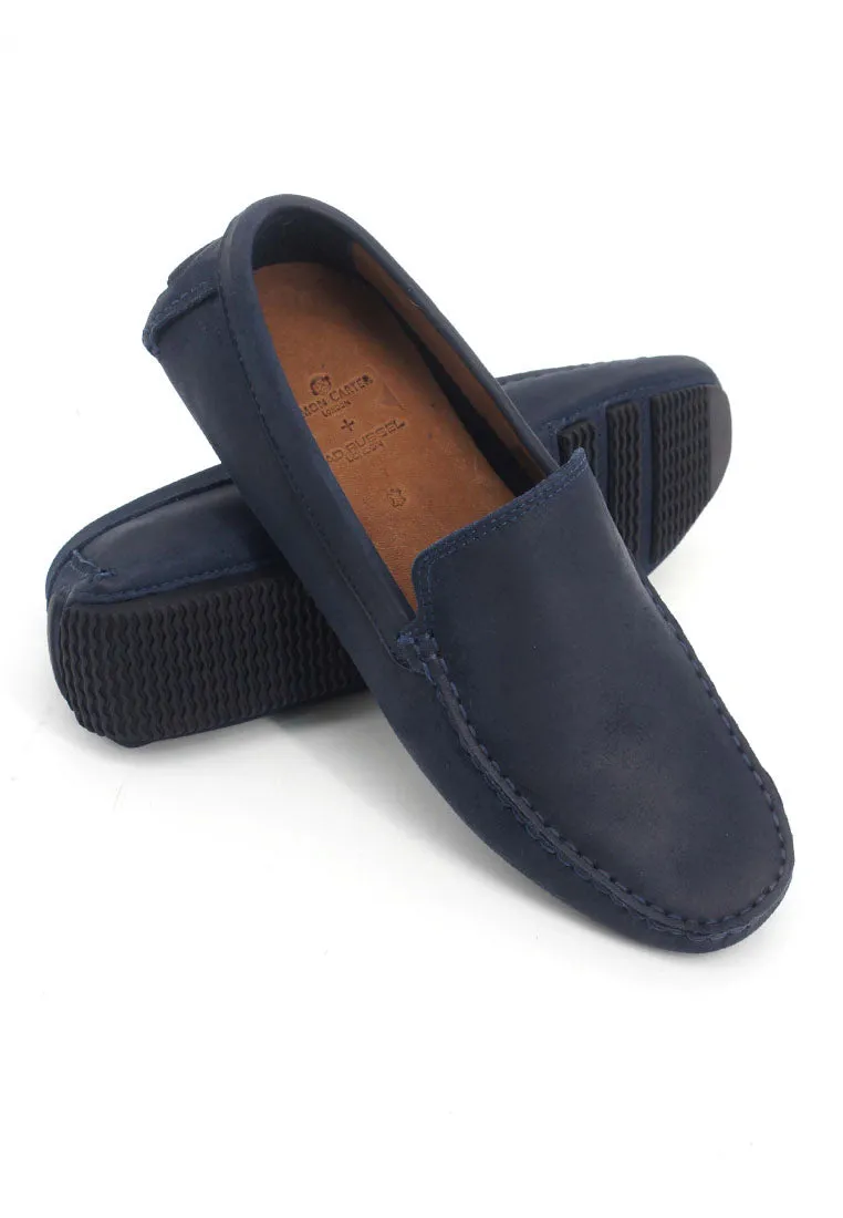 Rad Russel   Simon Carter Moccasins - Navy