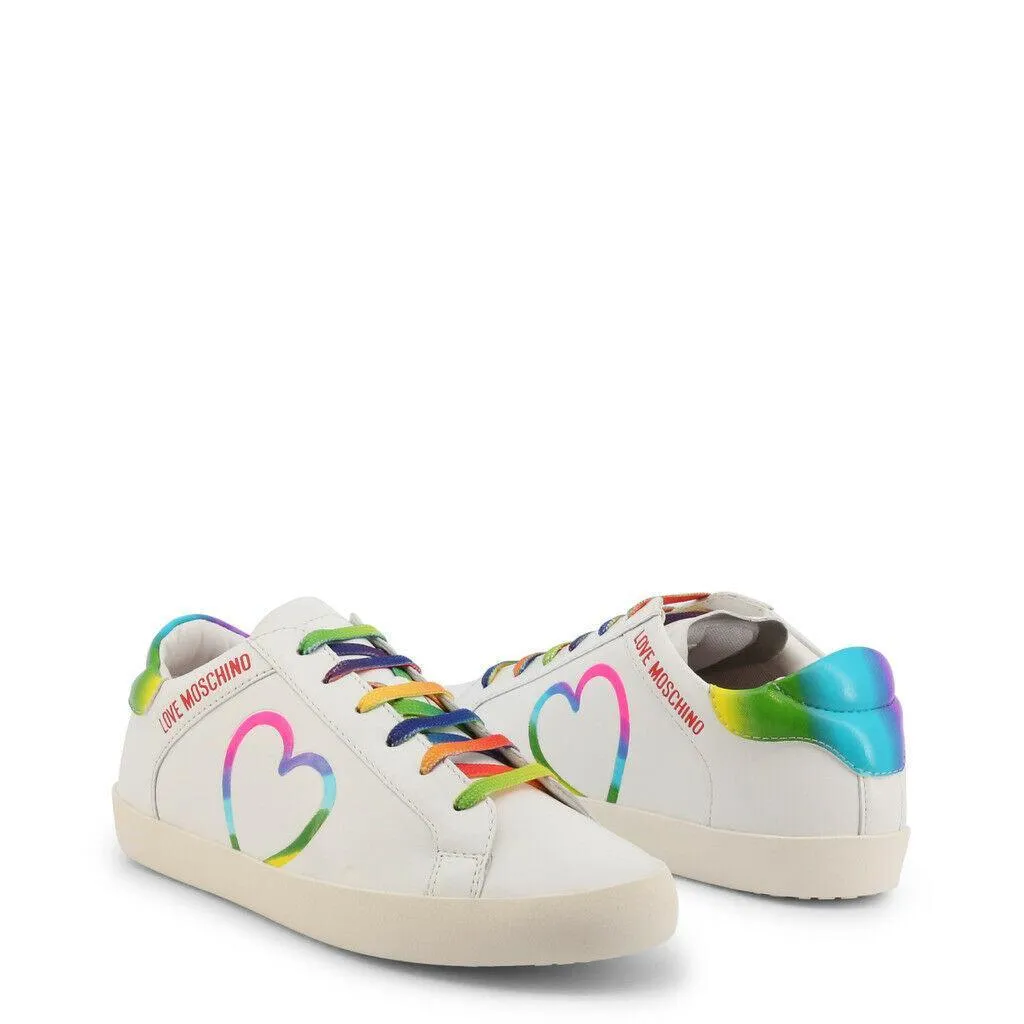 Rainbow Heart Sneakers For Sale