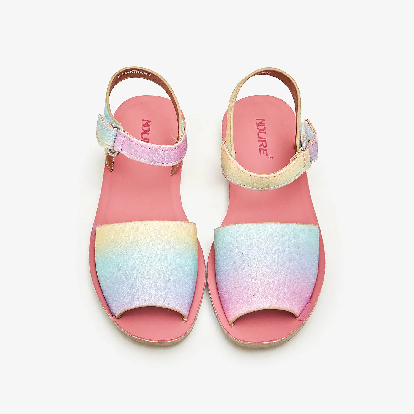 Shimmery Girls Sandals