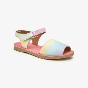 Shimmery Girls Sandals