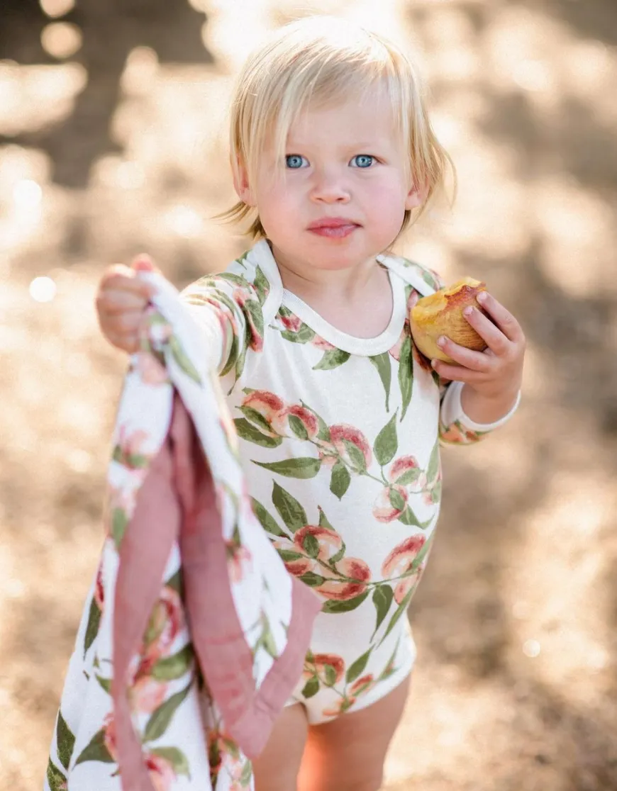 Short Sleeve Georgia Peaches One Piece