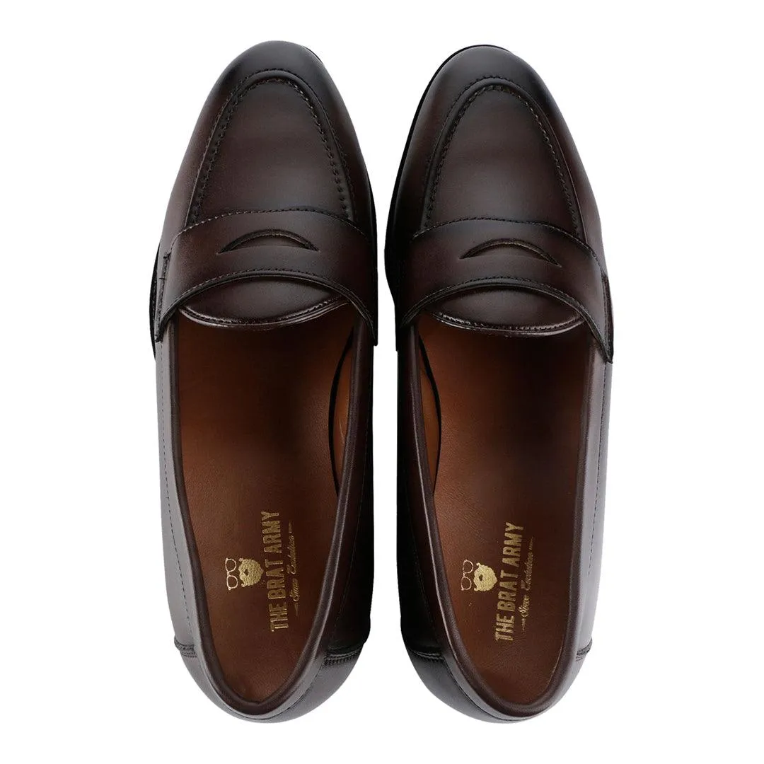 Siena Timeless Brown Classic Penny Loafers