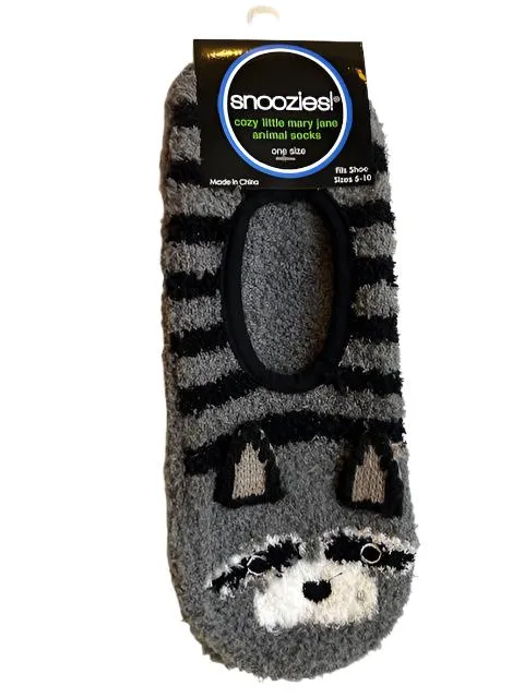 Slipper Socks - Racoon