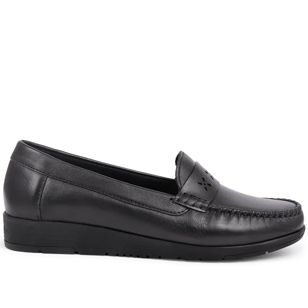 Smart Leather Moccasins  - NAP40010 / 326 590