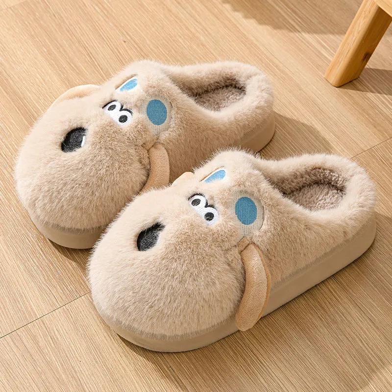 Snoopy: Cloud-Soft Puppy Plush Slippers