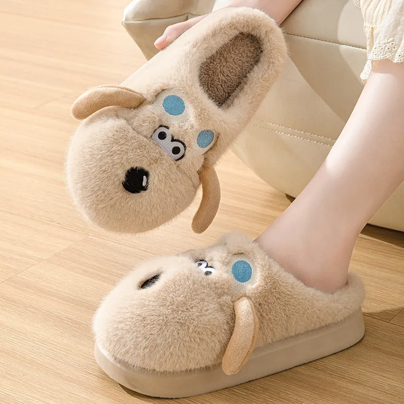 Snoopy: Cloud-Soft Puppy Plush Slippers