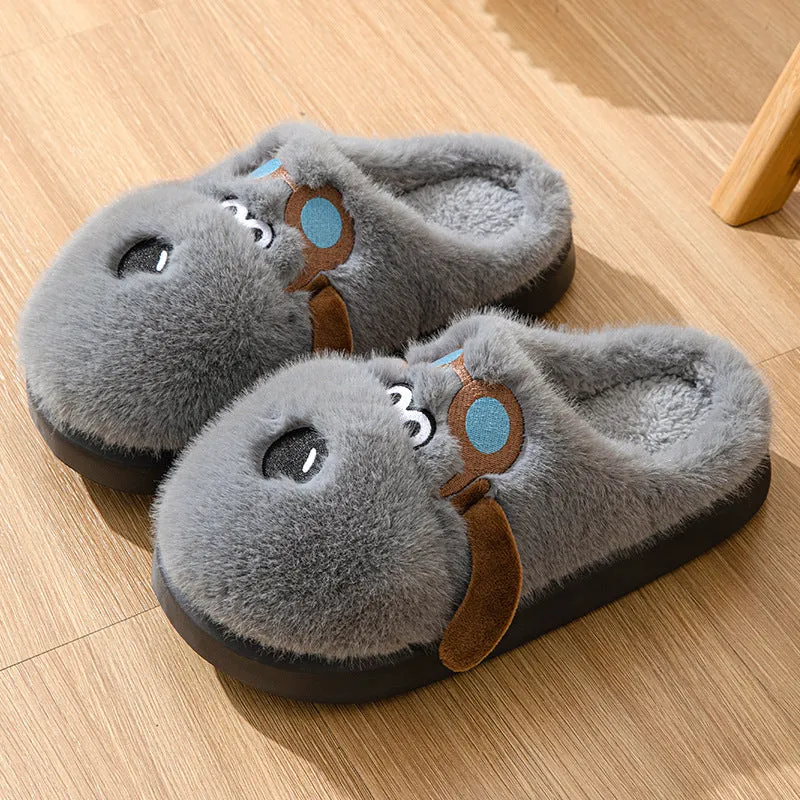 Snoopy: Cloud-Soft Puppy Plush Slippers