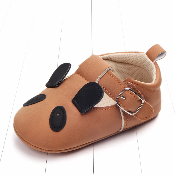 Spring and autumn cartoon matte leather soft bottom baby shoes  Kids Gift