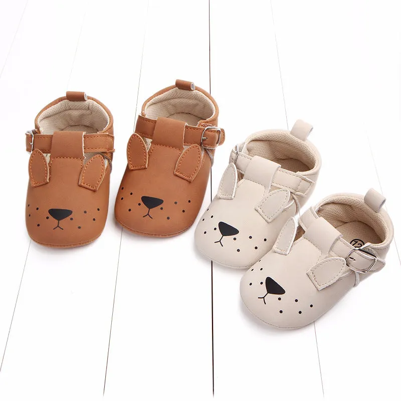 Spring and autumn cartoon matte leather soft bottom baby shoes  Kids Gift