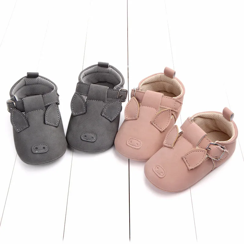 Spring and autumn cartoon matte leather soft bottom baby shoes  Kids Gift