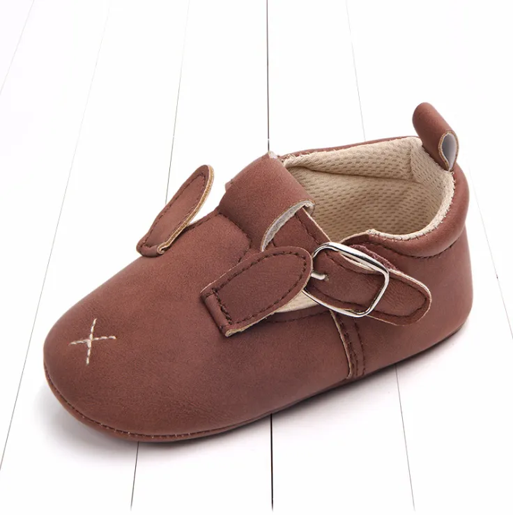 Spring and autumn cartoon matte leather soft bottom baby shoes  Kids Gift