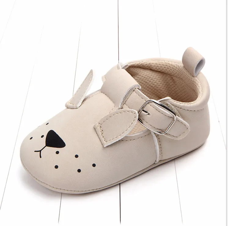 Spring and autumn cartoon matte leather soft bottom baby shoes  Kids Gift