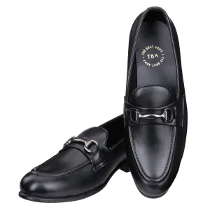 St.James Black Buckle Loafers