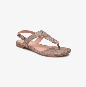 Textured Ladies Leather Sandals