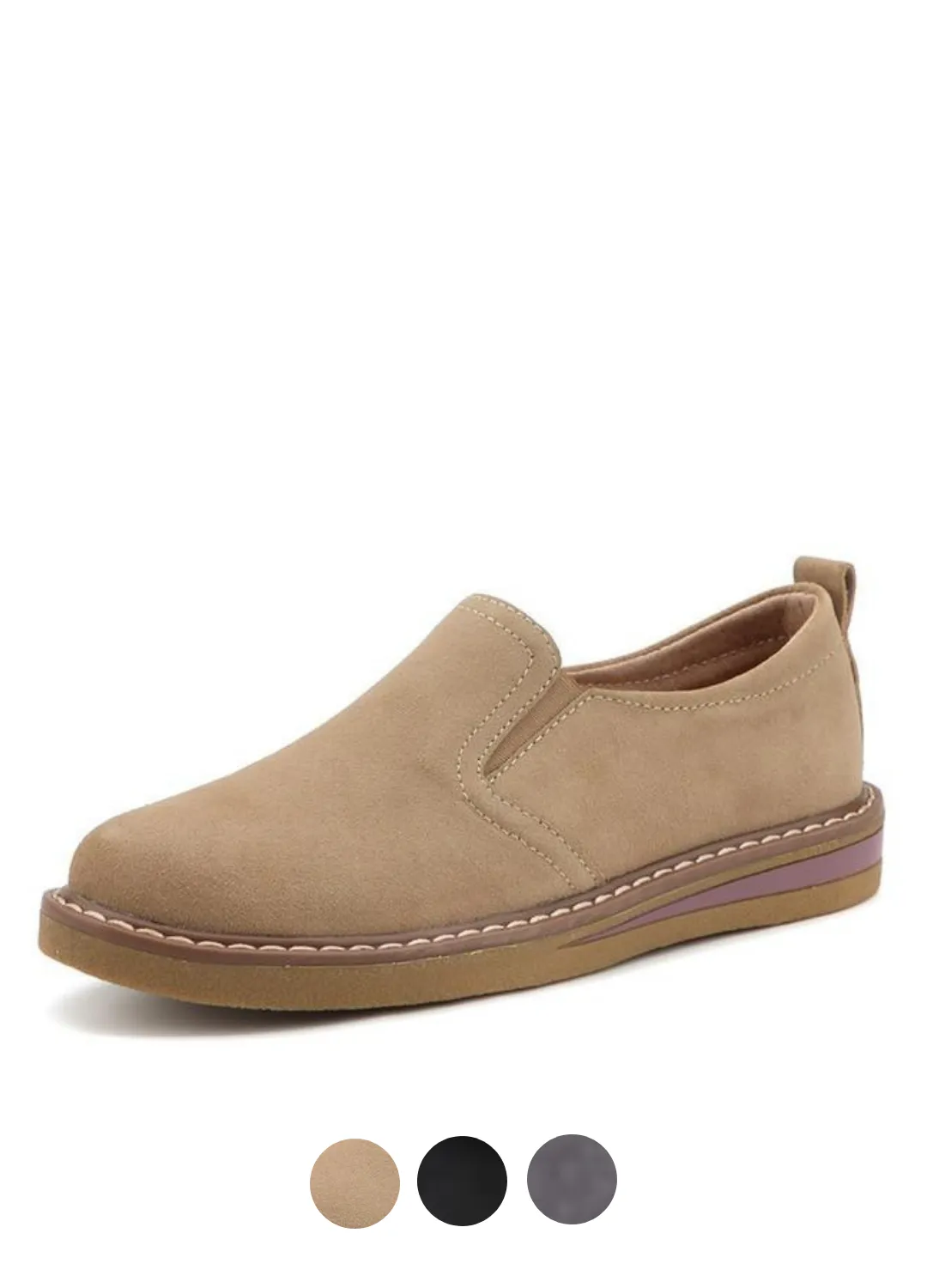 USS Shoes Hanna Women's Loafer Beige Shoes