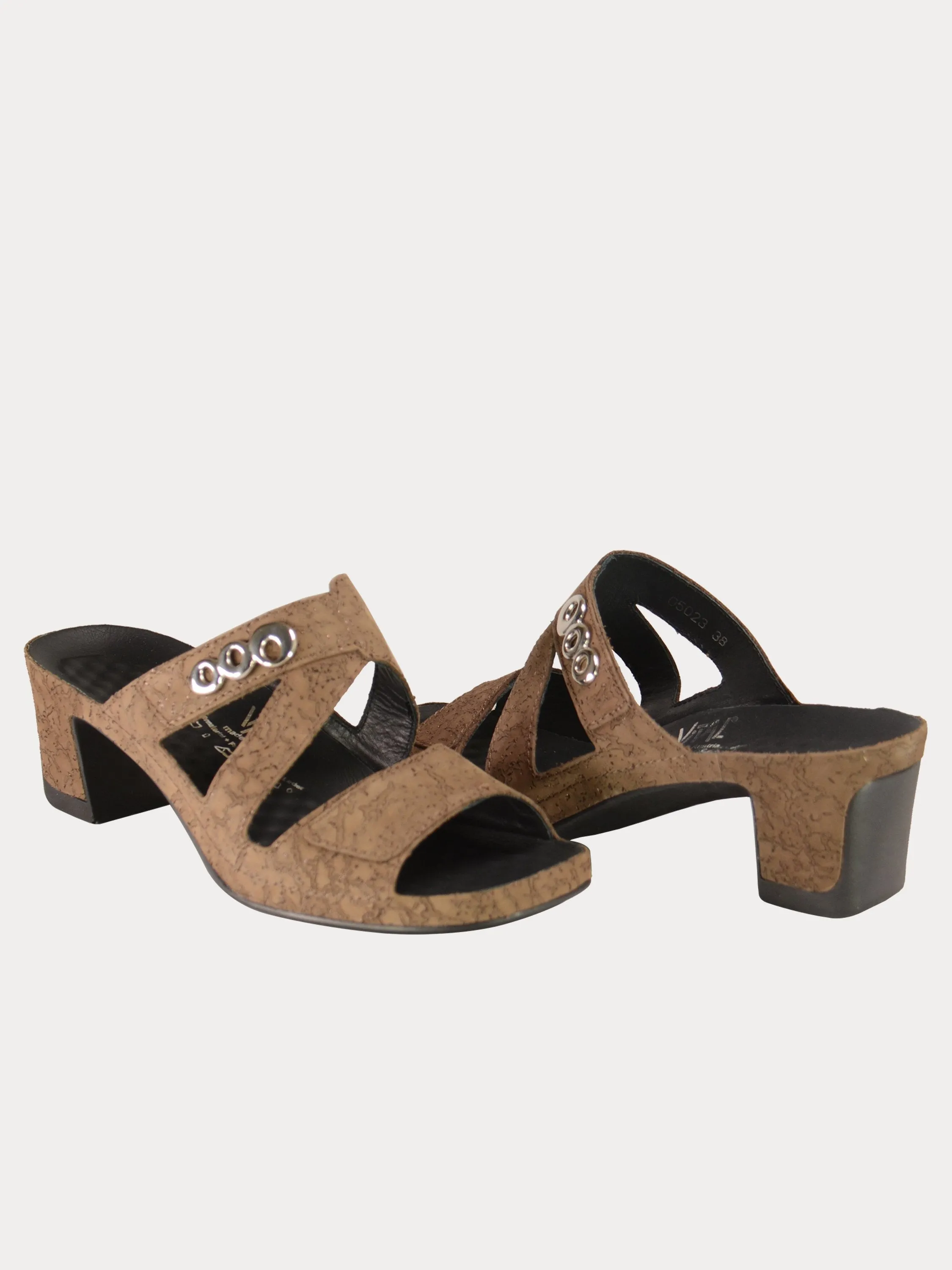 Vital Women's Suede Heeled Sandals