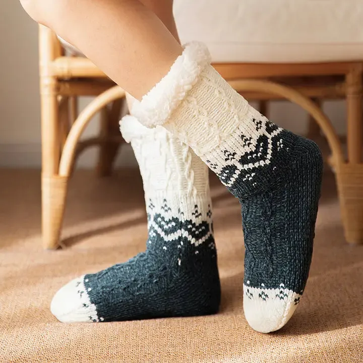 Warm Plush Indoor Slipper Socks - Click to see Options