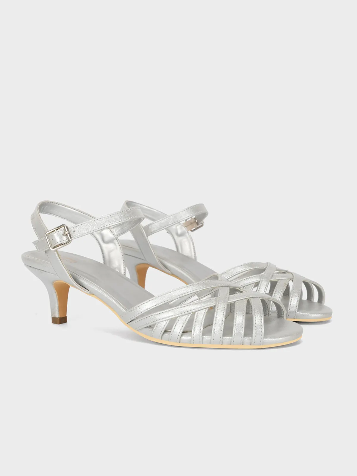 Women "DAKOA" Stylish Mid Low Heel Sandals