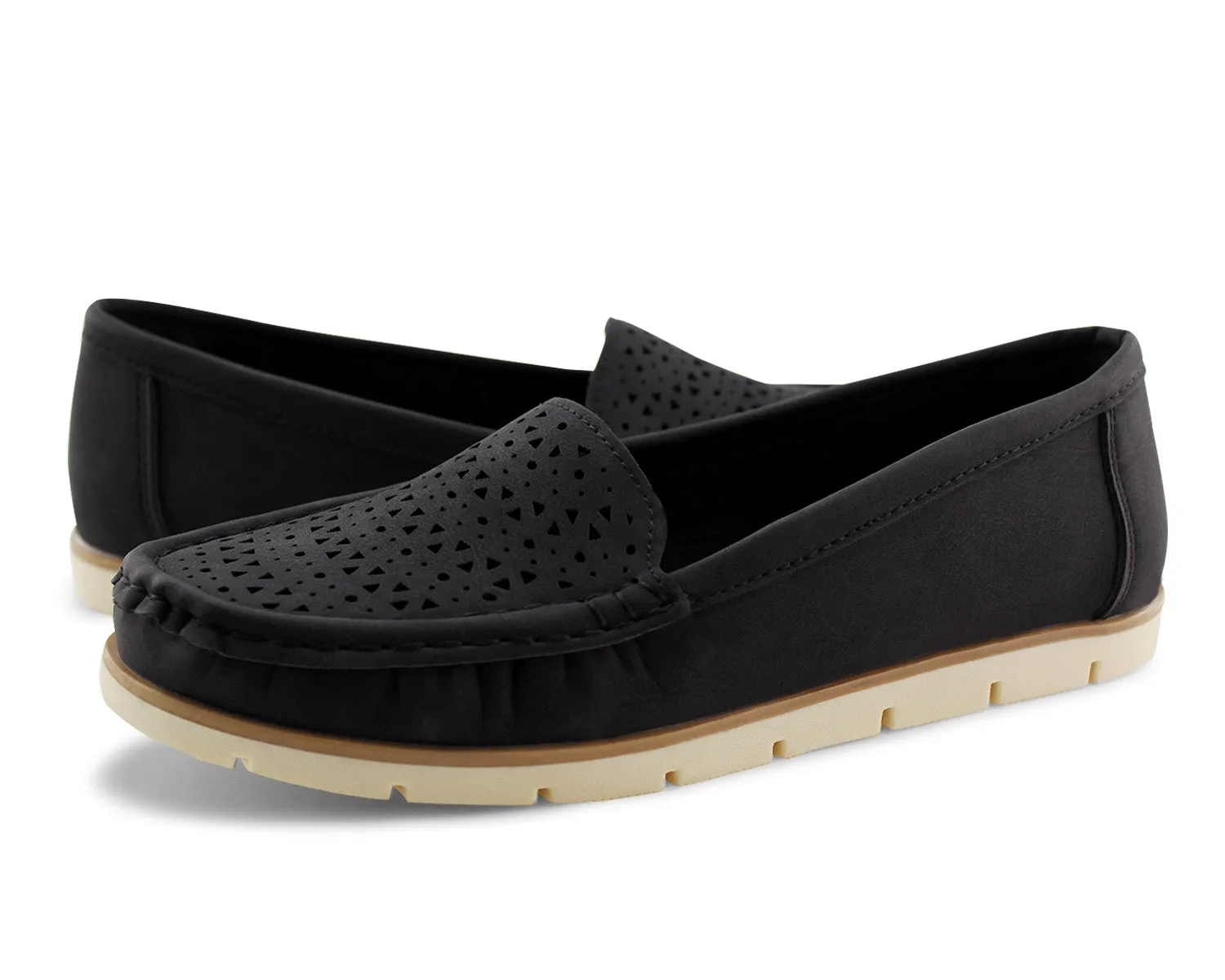 Womens Penny Loafers Slip on Flat