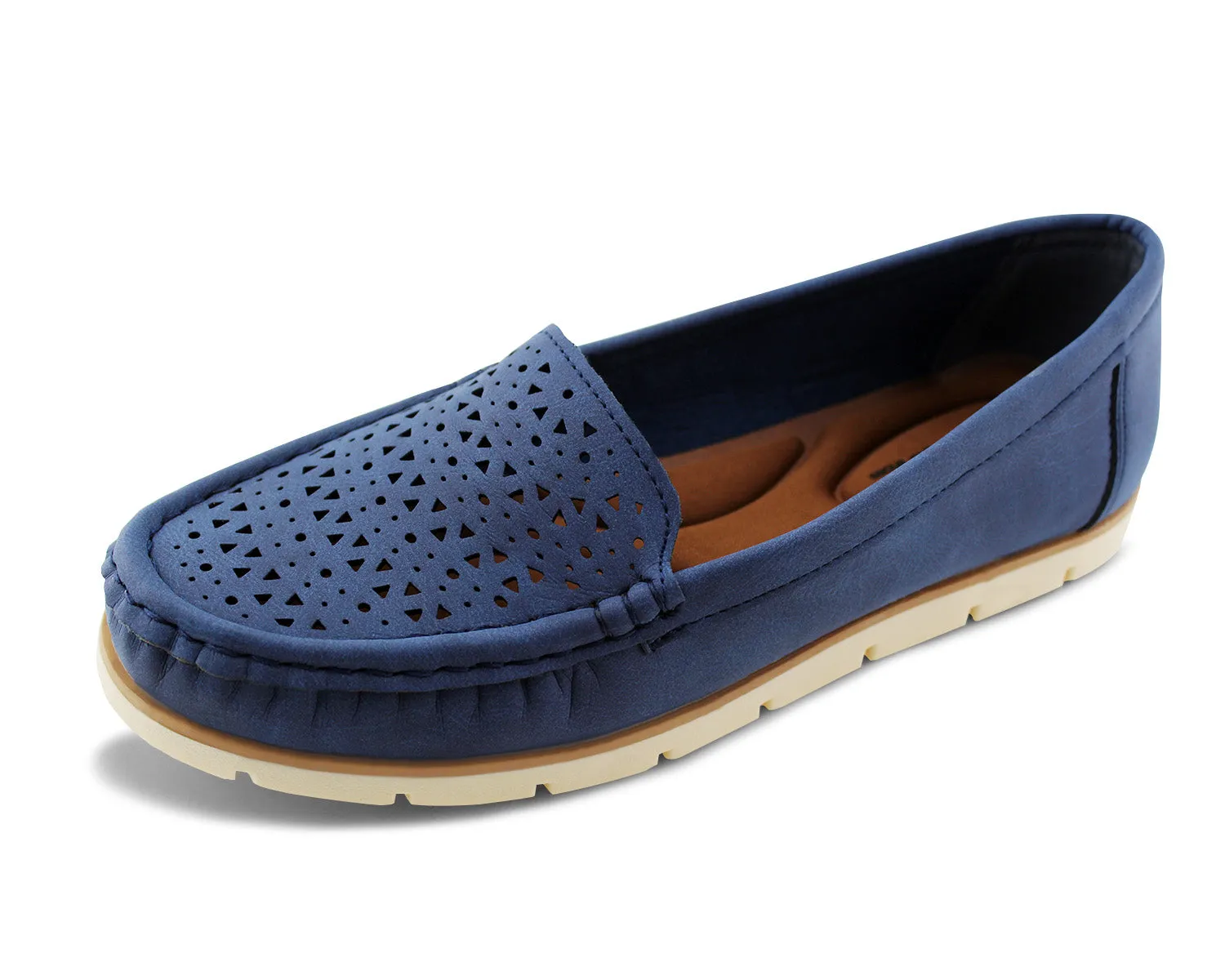 Womens Penny Loafers Slip on Flat