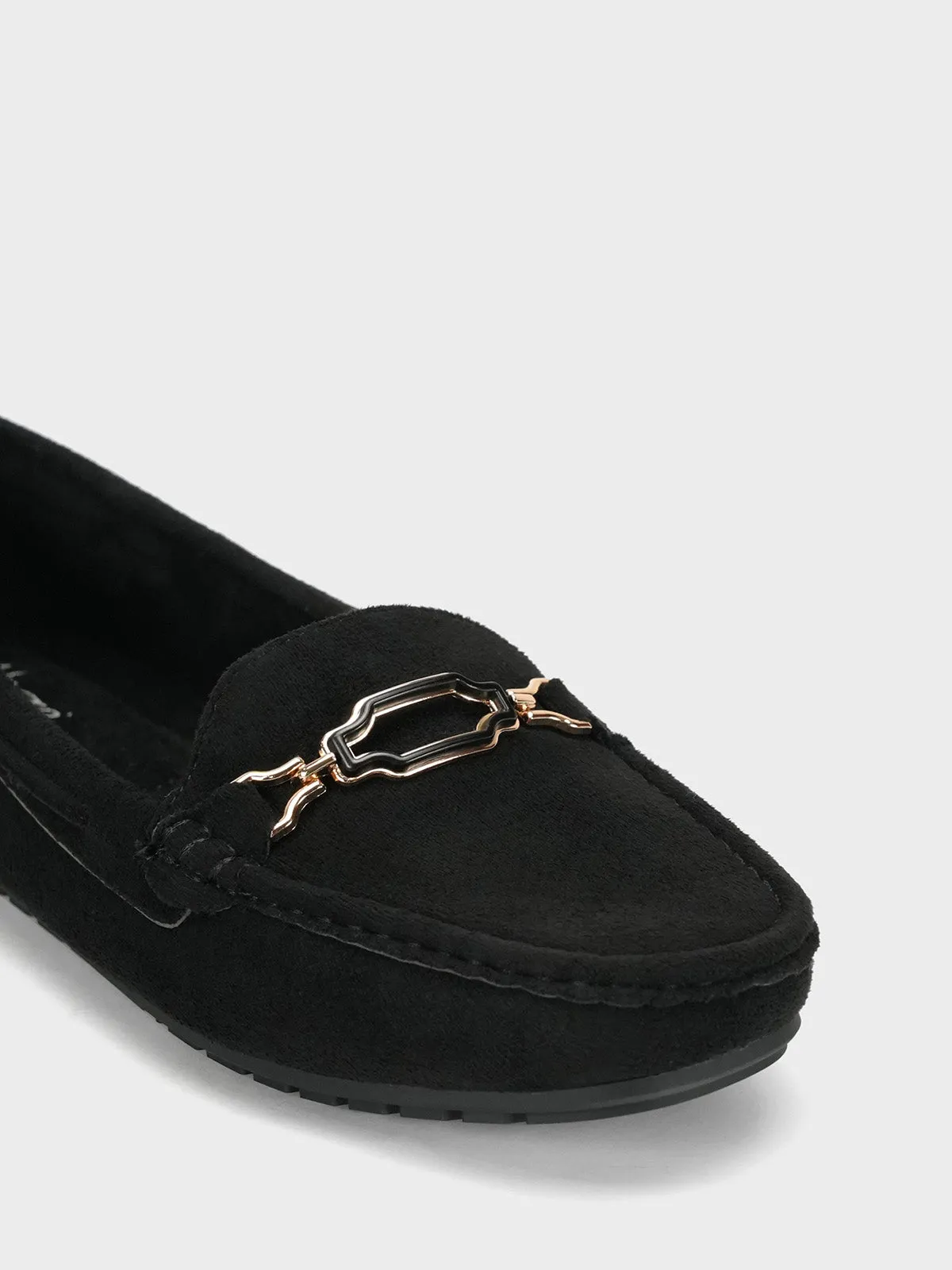 Womens "VIRAZ" Buckled Casual Moccasins