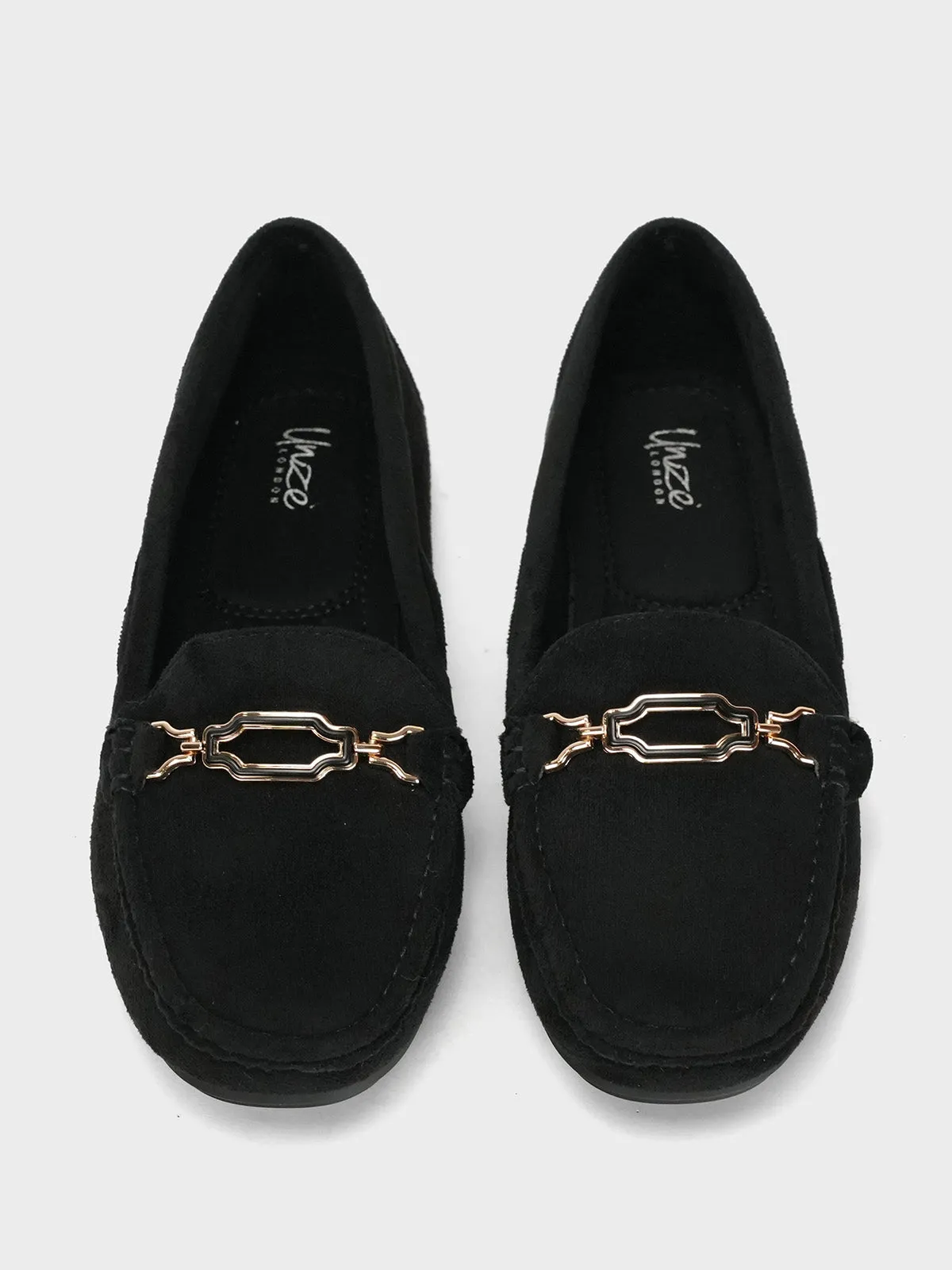 Womens "VIRAZ" Buckled Casual Moccasins