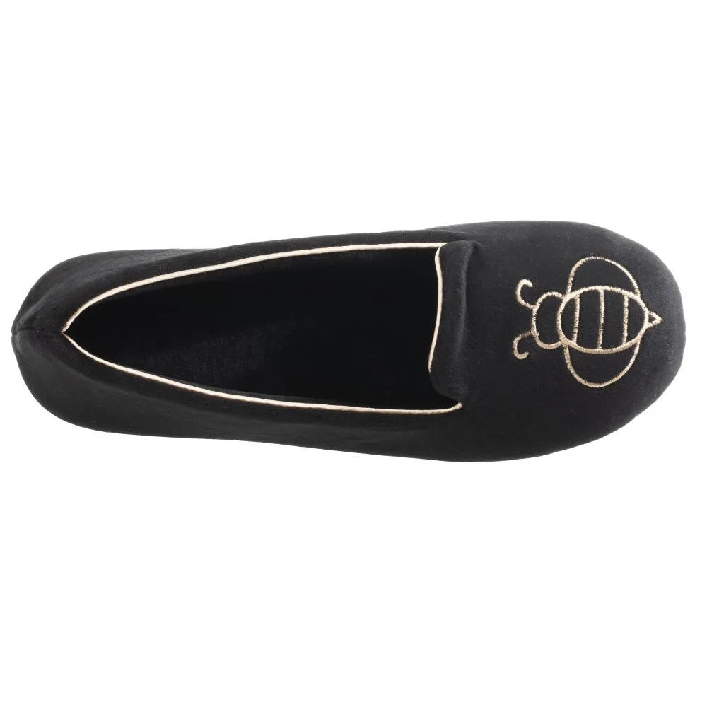 Women’s Velour Conversational Smoking Slippers