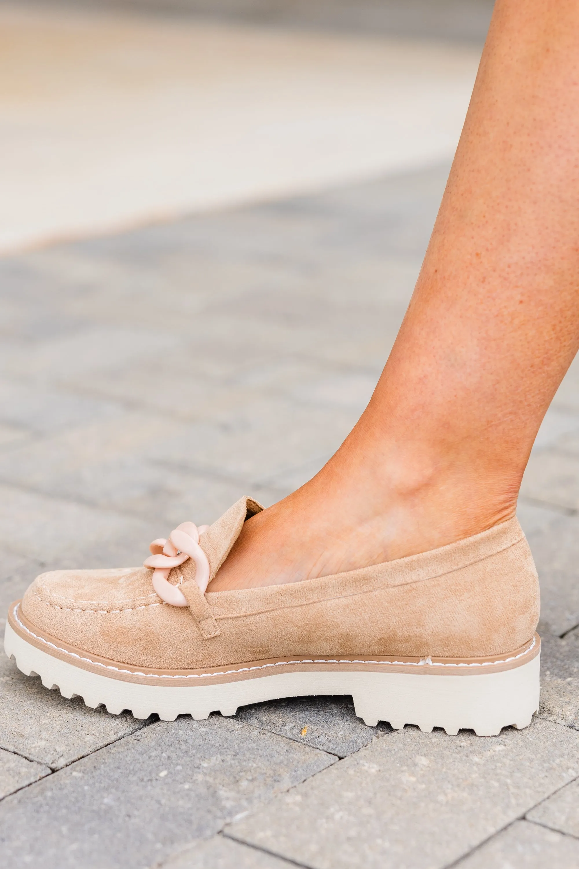 Working Woman Loafer, Taupe