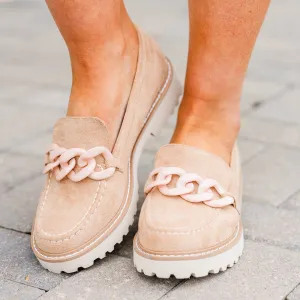 Working Woman Loafer, Taupe